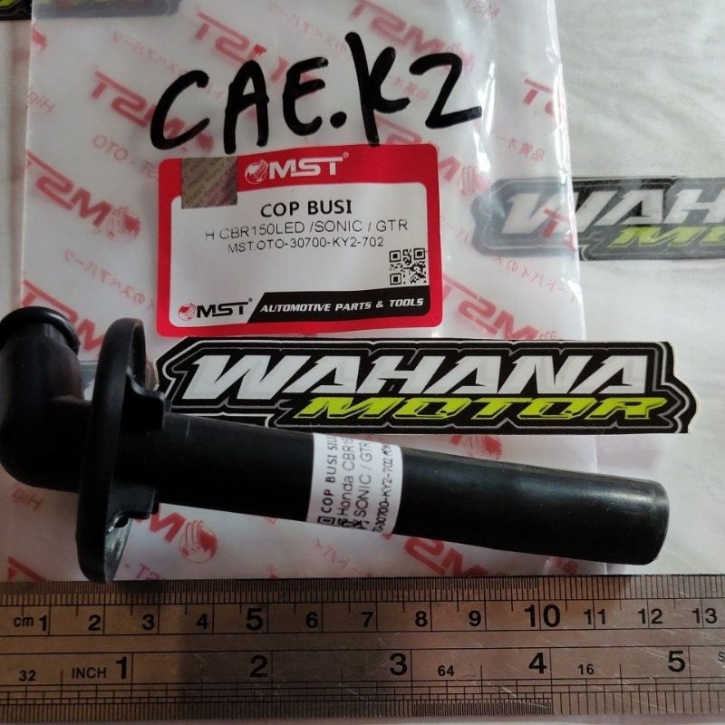 Cop Busi Cb150 LED,Sonic 150 Fi,Supra GTR,Kepala Busi Cb150 Led,Sonic 150 Fi,Supra GTR/MST OTOPARTS