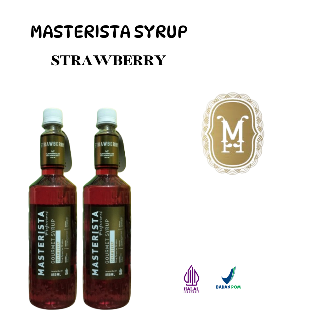 MASTERISTA SYRUP STRAWBERRY