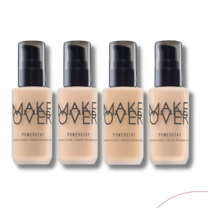 MAKE OVER Powerstay Weightless Liquid Foundation | MAKE OVER FOUNDATION 