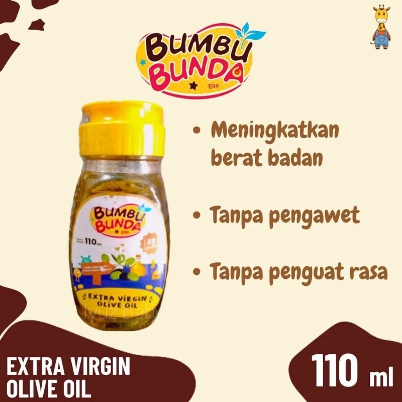 

BUMBU BUNDA EXTRA VIRGIN OLIVE OIL 110ML