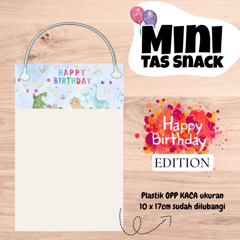 

MINI Tas Snack Ulang Tahun Birthday