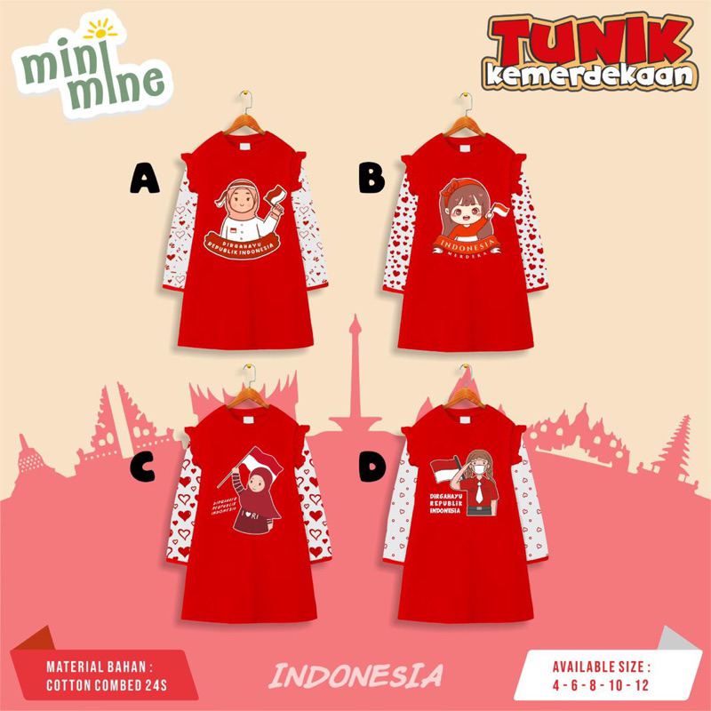 Tunik Kemerdekaan by minimine
