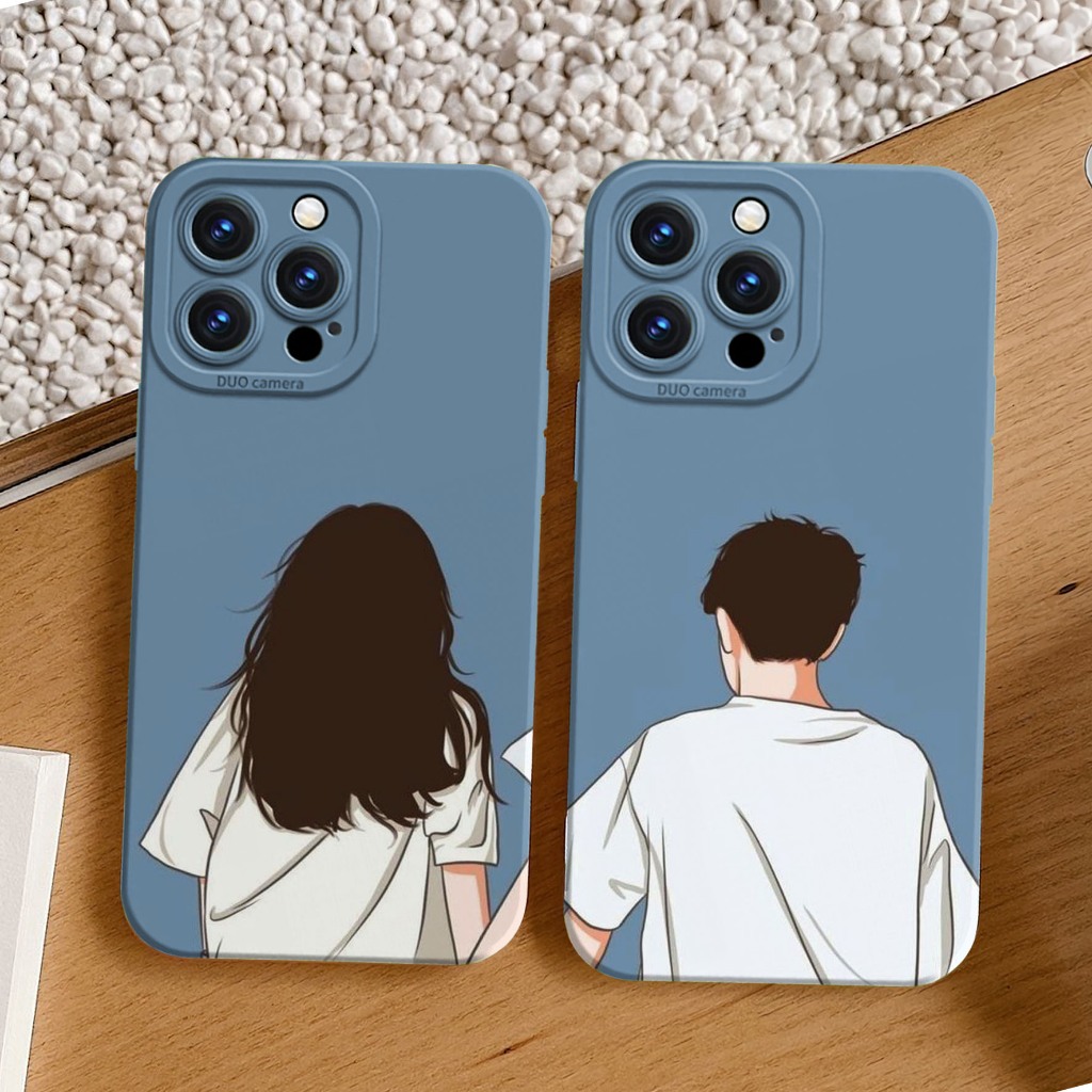CASE COUPLE UNTUK SEMUA TYPE HANDPHONE OPPO / VIVO / SAMSUNG /REDMI / INFINIX /REALME / IPH / POCO /