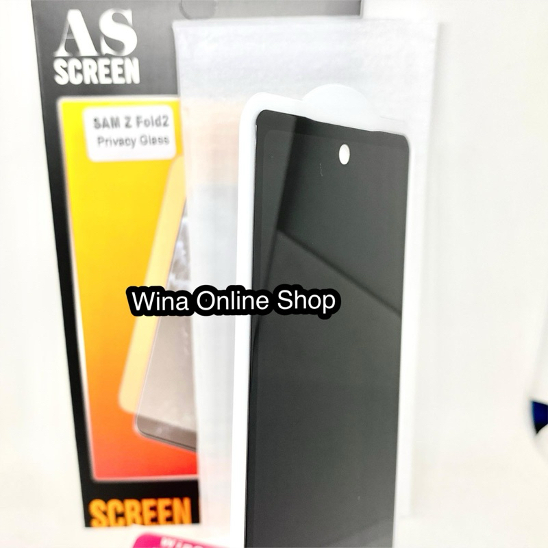 Tempered glass spy samsung z fold 2 / kaca gelap / spy z fold 2