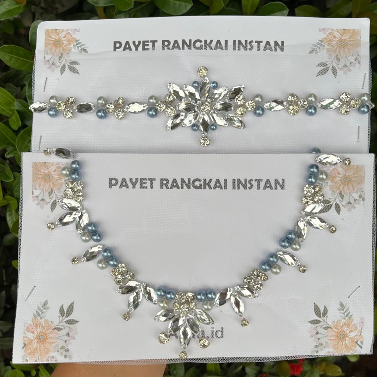 ART W82R Payet set pinggang dan leher