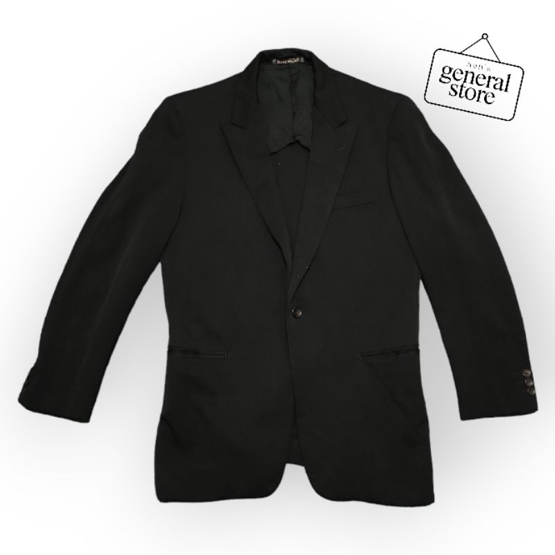 Jas Blazer Pria MITSUKOSHI Tokyo Special Edition 1 Kancing Tebal Furing Second