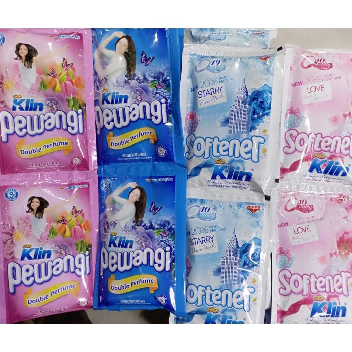 DiSkon  1 dus so klin pewangi  softener pakaian 65 ml isi 48 pcs