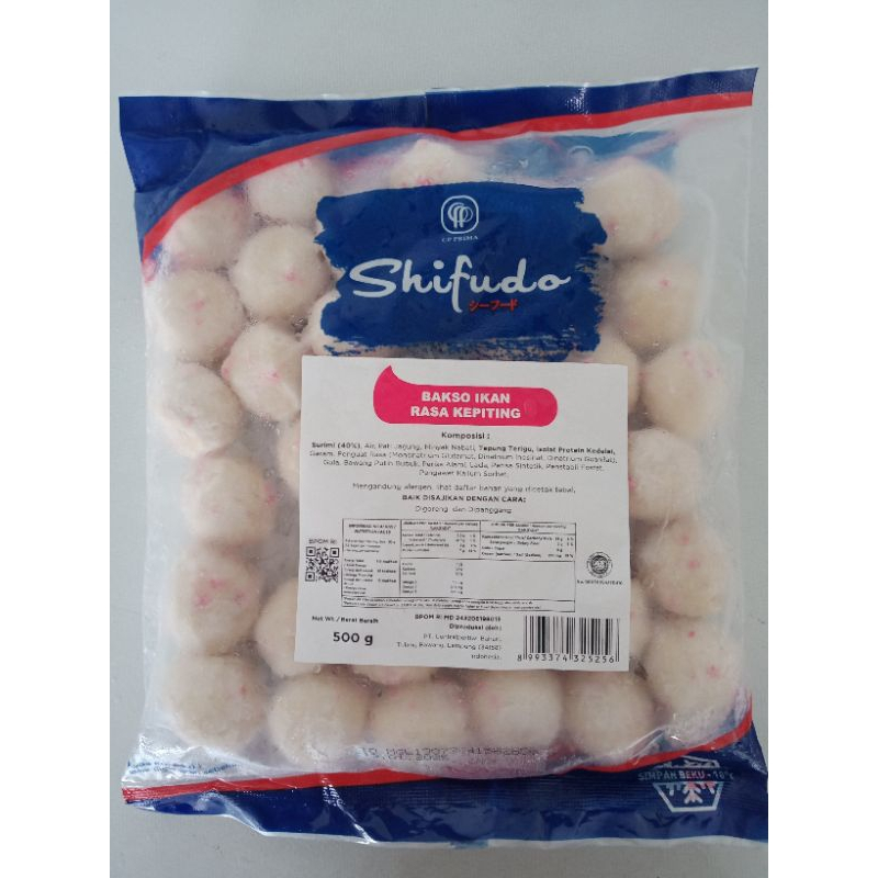 

Shifudo Bakso Kepiting 500 gram