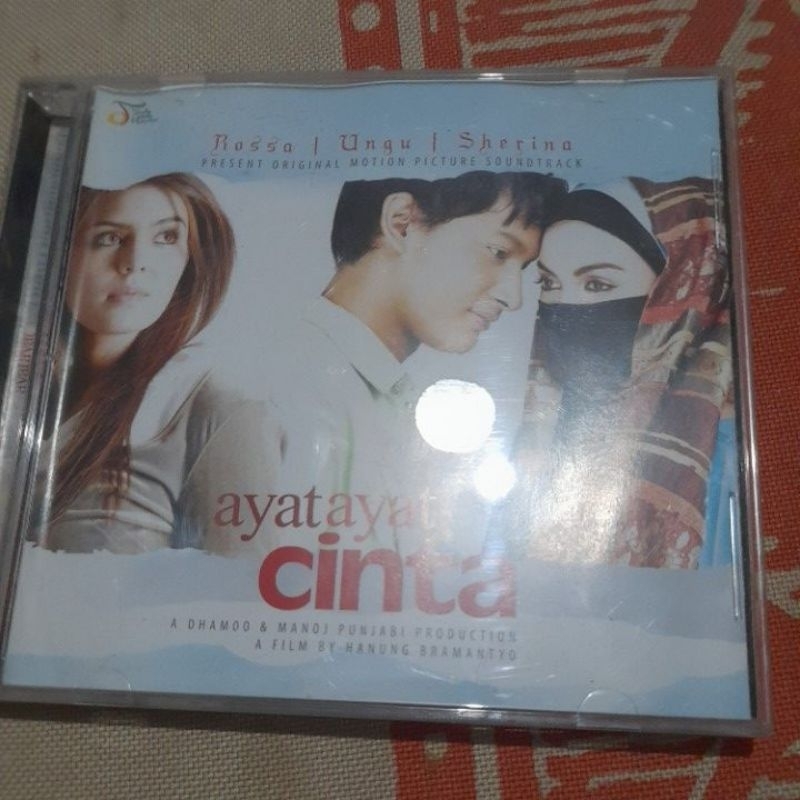 cd musik original motion picture soundtrack ayat ayat cinta (CD260)