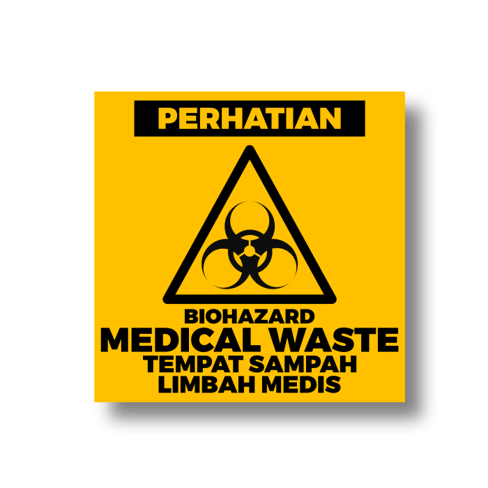 

Stiker Sampah Limbah Medis Stiker Sampah Infeksius