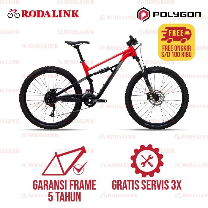 Polygon Sepeda Gunung Dual Suspension Siskiu D5 | MTB Full Suspension