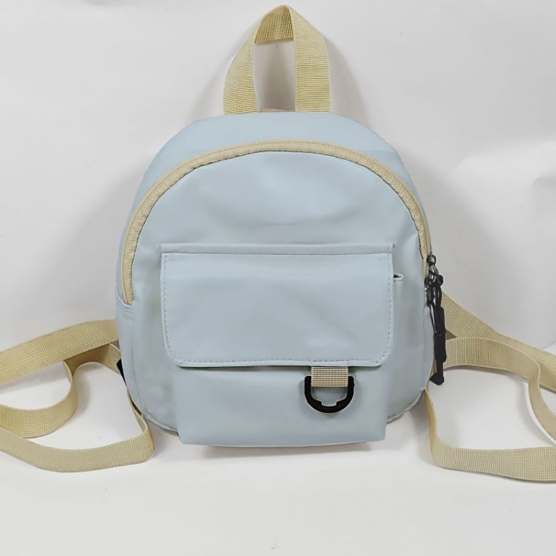 Tas Ransel Mini Wanita Trendy / Tas ransel Miniso Anti Air Free Pin