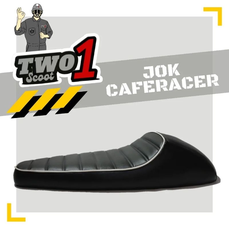 Jok Caferacer Vespa/jok racing model caferacer