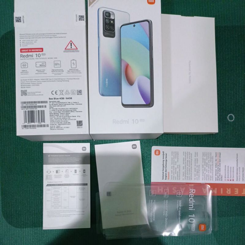 dus box redmi 10/2022 asli copotan 1000% original(TIDAK ADA HP NYA)