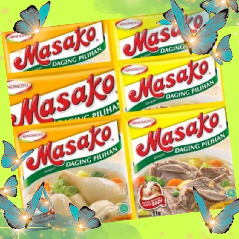 

Masako ayam / Masako sapi / BJM kal sel