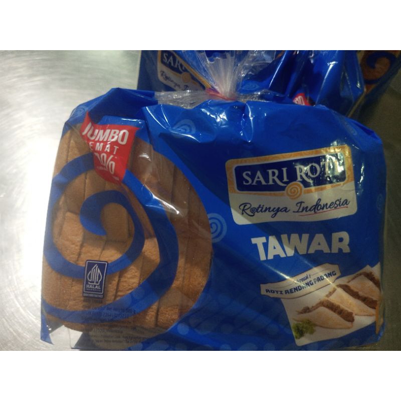 

Sari roti roti tawar jumbo spesial