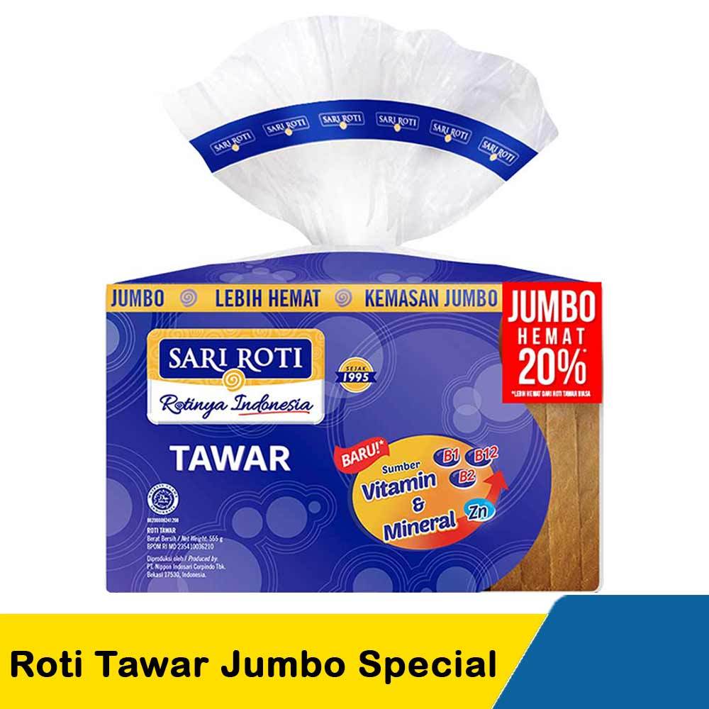 

Sari Roti Roti Tawar Jumbo Special Green Grocery Padang