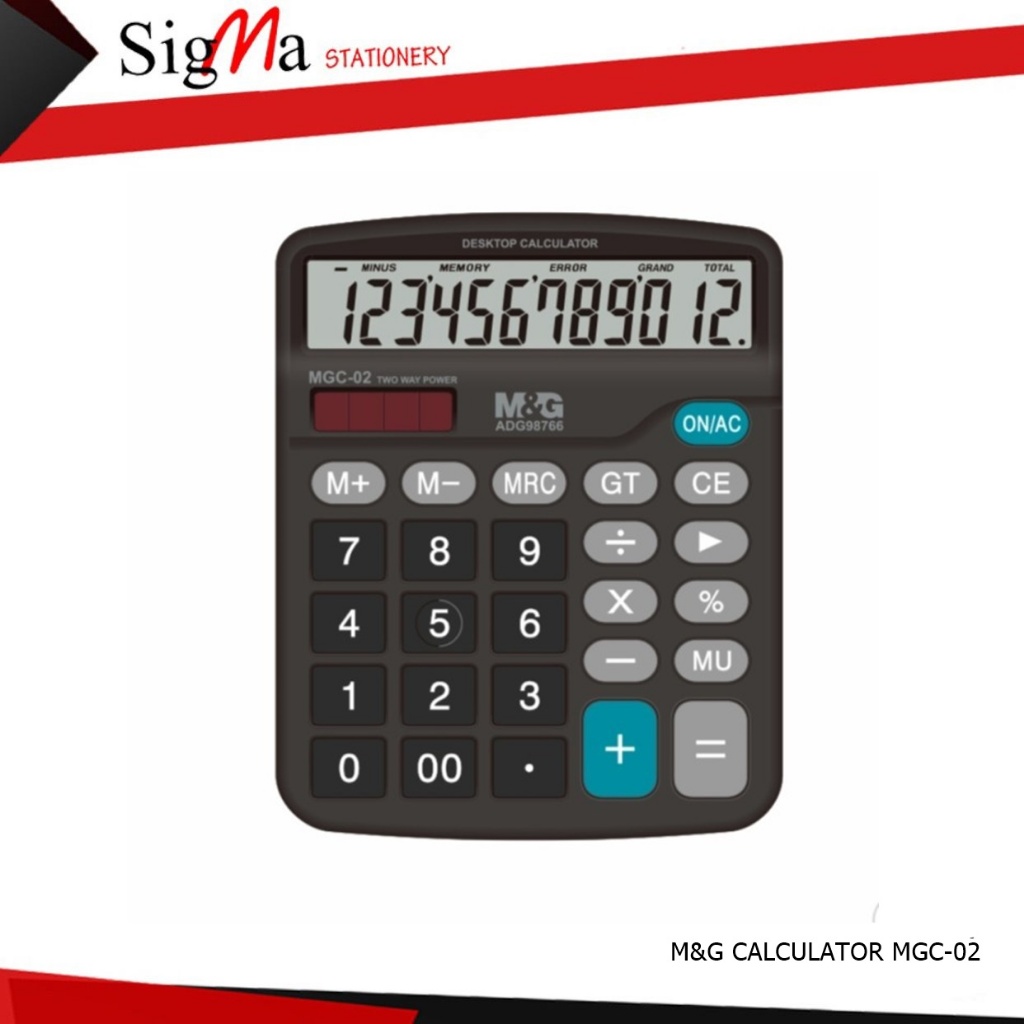 

M&G Calculator / Kalkulator M&G 12 Digit MGC-02 ADG98766