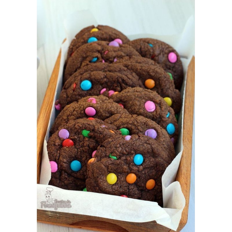 

Heavenly Cake Choco Chip M &M Cookies