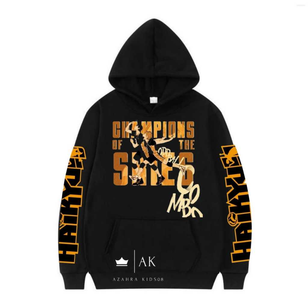 JAKET HOODIE ANAK KARASUNO ICS FLY HAIKYUU