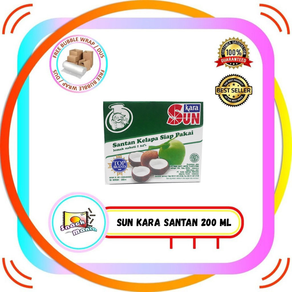 

Sun Kara Santan Siap Pakai ~ 200 ml