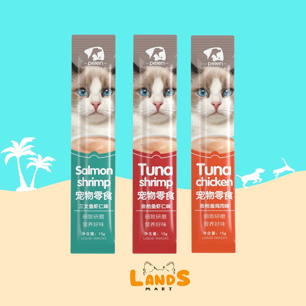 PEIEN CAT SNACK CREAMY 15gr - Snack kucing adult / kitten