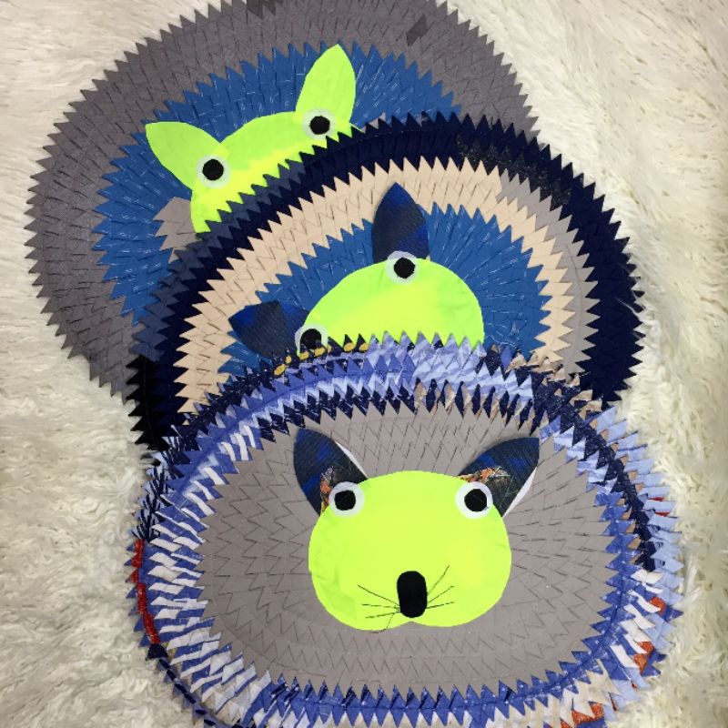 KESET KUCING KAIN PERCA//KESET NANAS KUCING//KESET ALAS KAKI//KESET KARAKTER