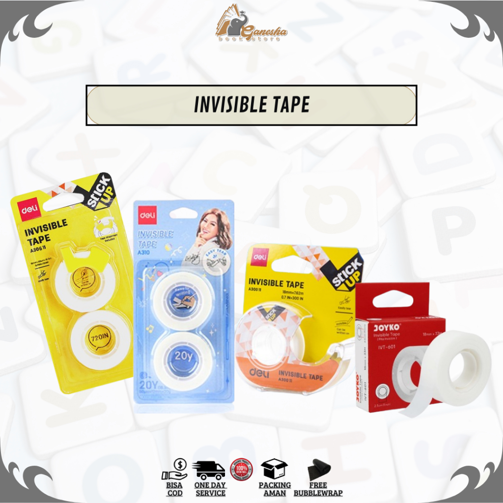 

Invisible Tape (Isolasi) Deli - Joyko