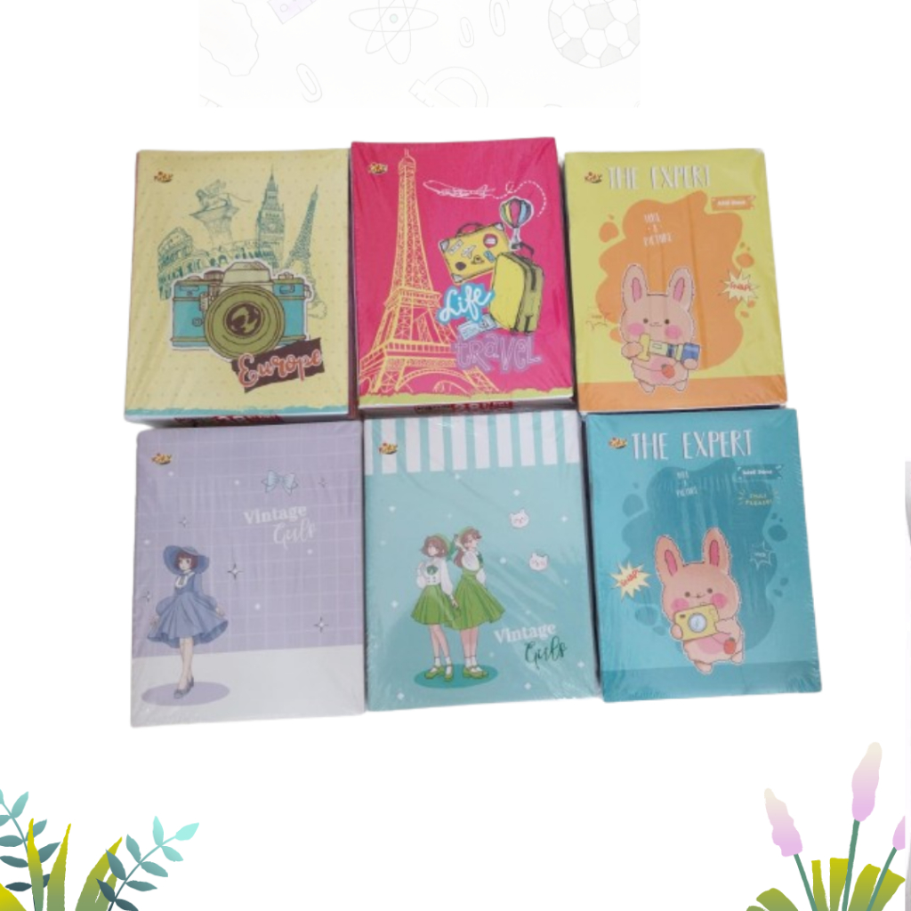 

BUKU TULIS 38 KIKY / BT KIKY POLOS / WARNA (1 PACK)