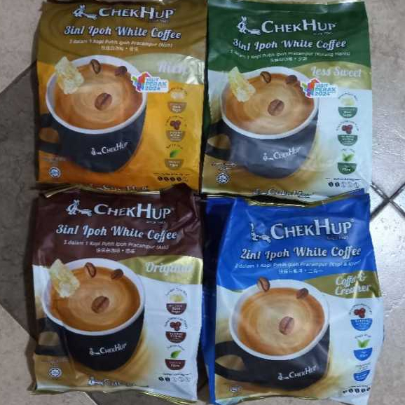 

ChekHup Rich Ipoh White Coffee Checkhup Rich / Original / Coffee & Creamer / Less Sweet