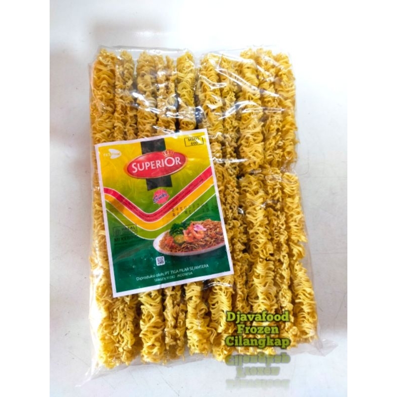 mie superior msco 600gram mie kuning keriting