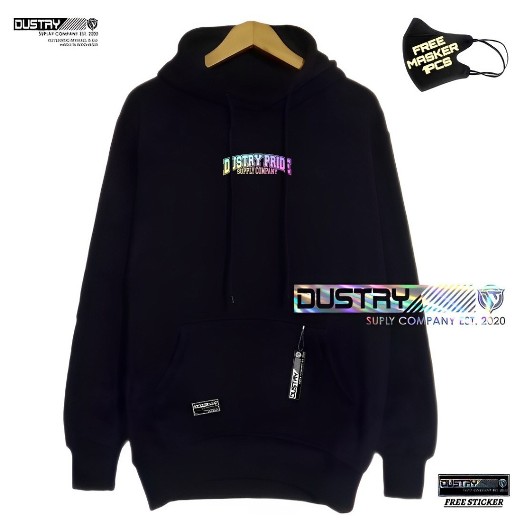 Sweater Hoodie Pria Terbaru 2023 DUSTRY PRIDE Kekinian Hoddy Cowo Distro Original Switer Hoddie Bran