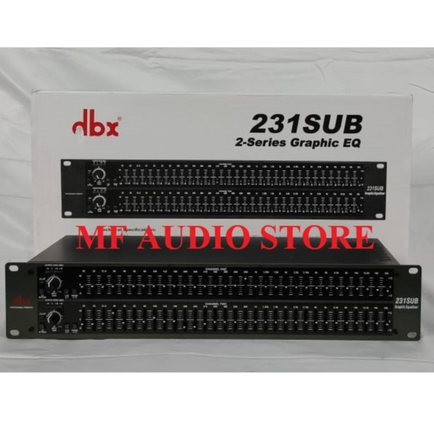 Equalizer DBX 231 Sub / DBX 231SUB Output sub Grade A