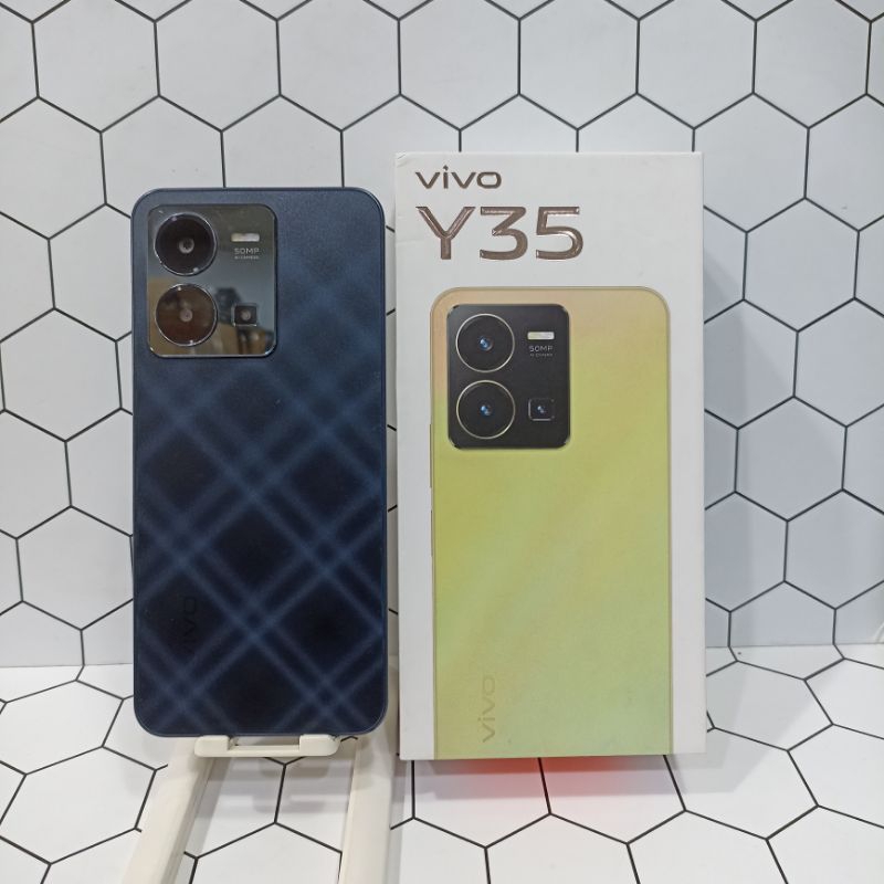 Vivo Y35 8/128 second bekas hanphone second bekas original bergaransi