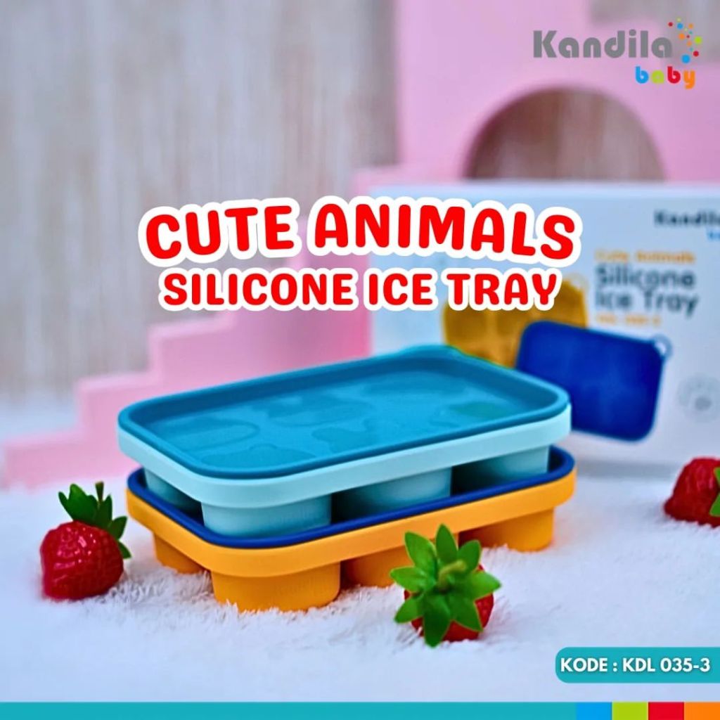 Kandila Baby Cute Animal Silicone Tray