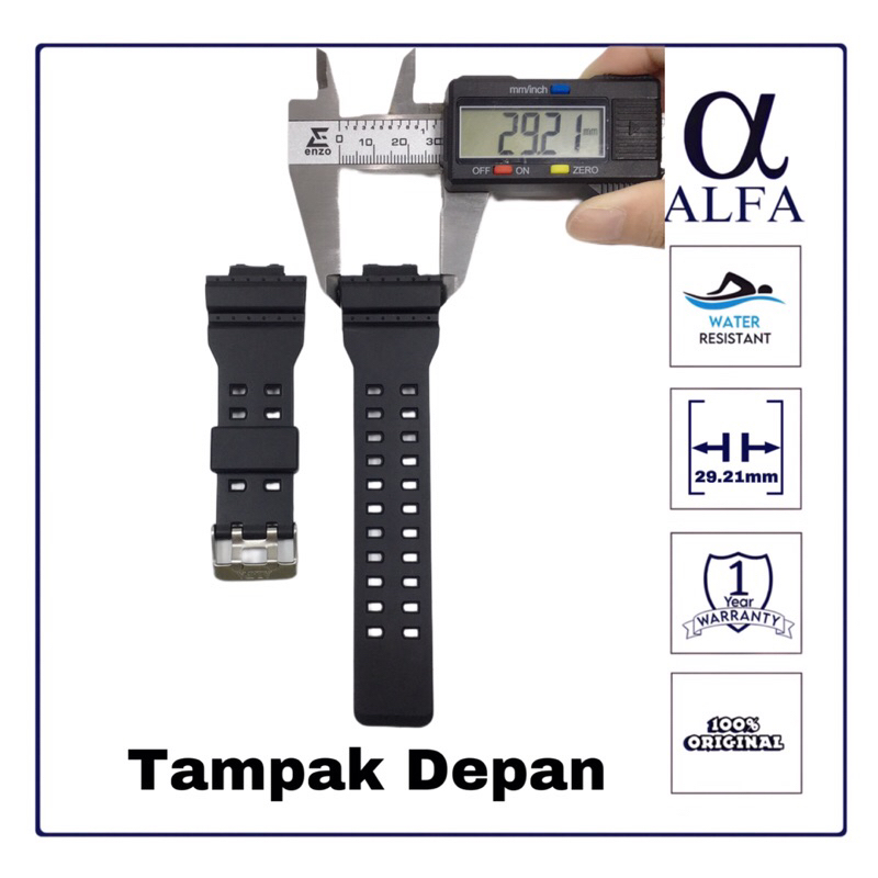 Strap Karet Jam Tangan ALFA 880038