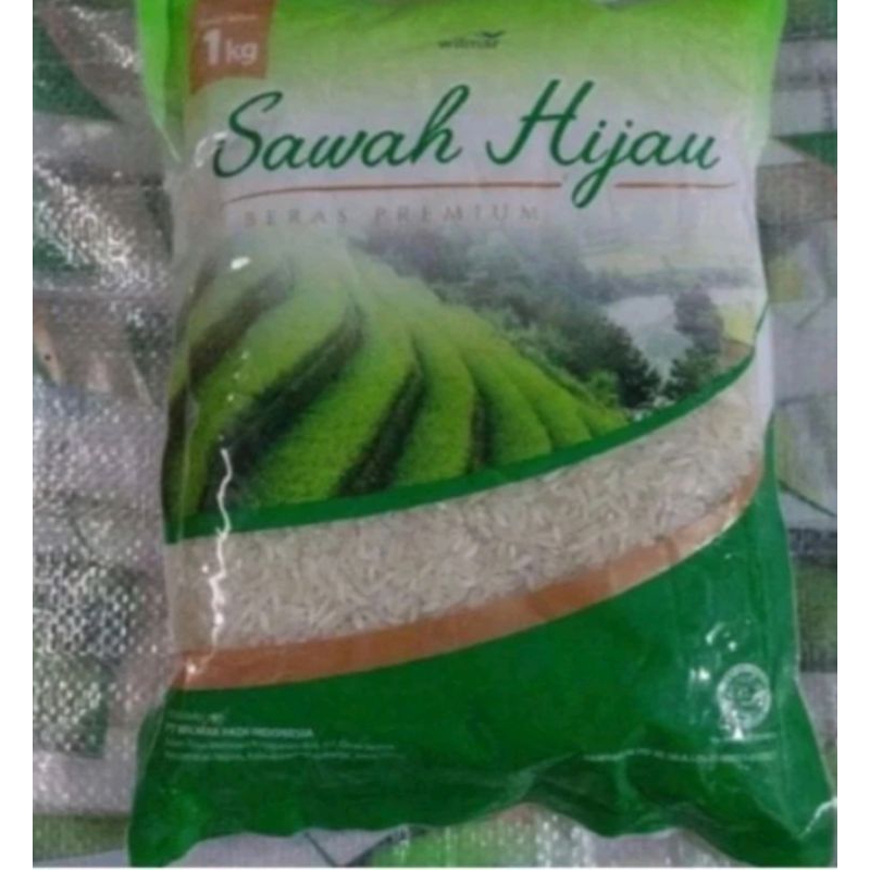 

BERAS PUTIH 1KG SAWAH HIJAU