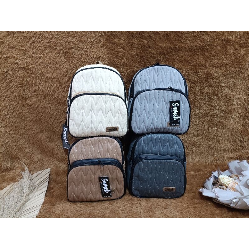 Tas Ransel Wanita Tas Punggung Tas Gendong Mini