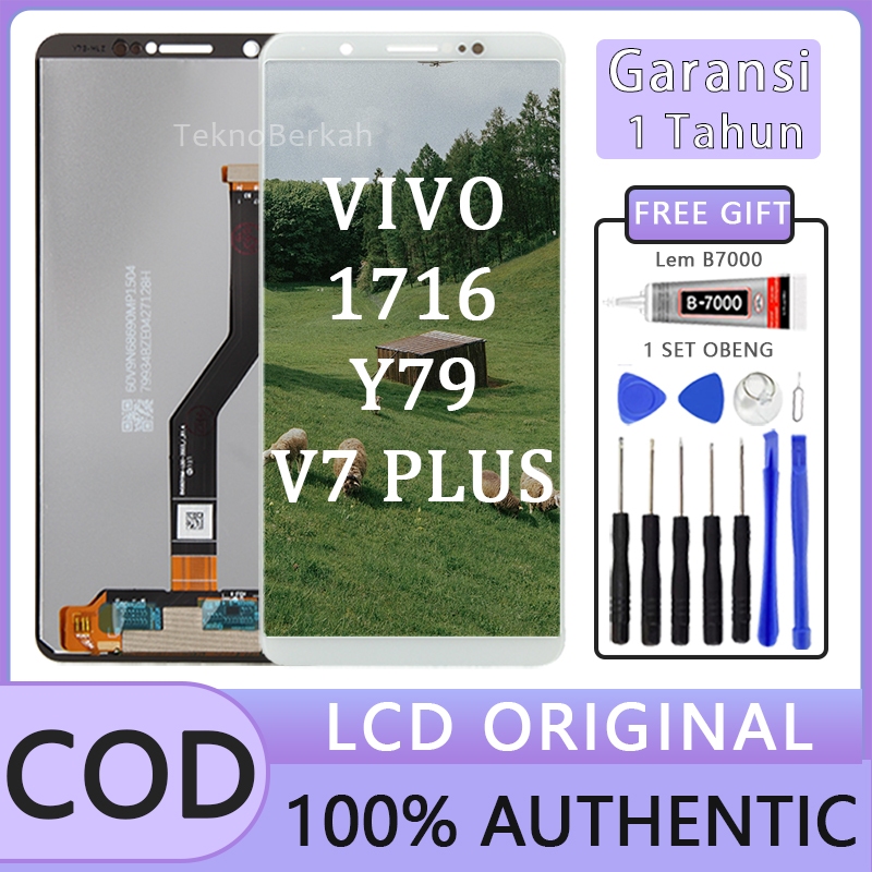 【ORIGINAL+LEM】LCD VIVO V7 PLUS / Y79/1716 ORIGINAL 100% FULL SET LAYAR HIGH ORI TOUCHSCREEN(Garansi 
