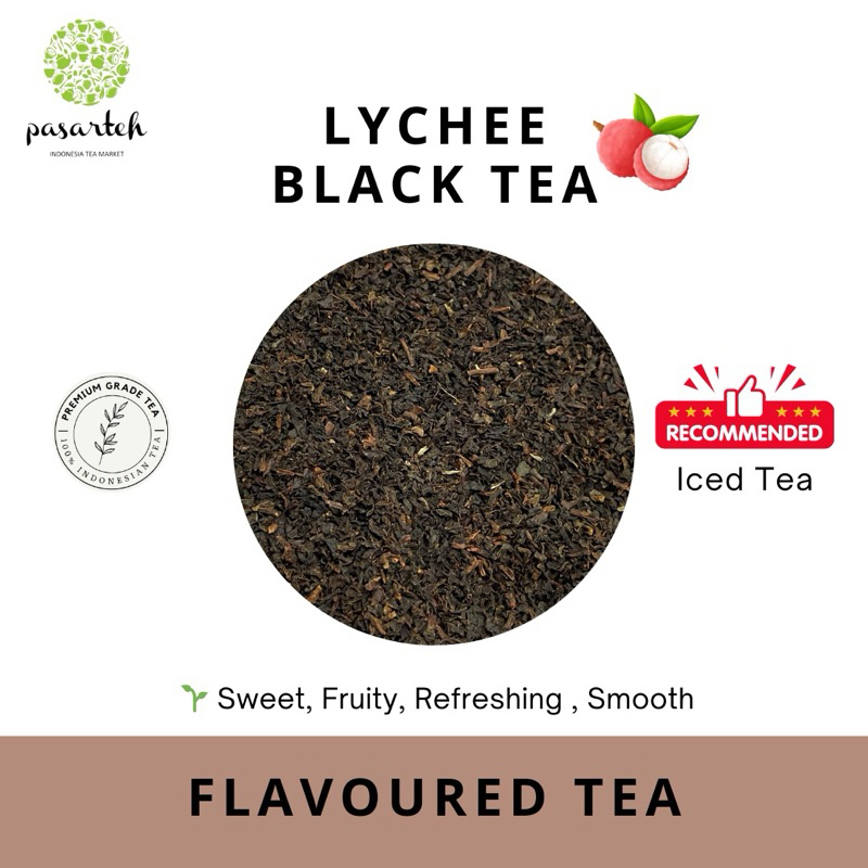 

[ pasarteh ] Lychee Black Tea | Lychee Tea | Teh Leci | Flavoured Tea | Teh Buah