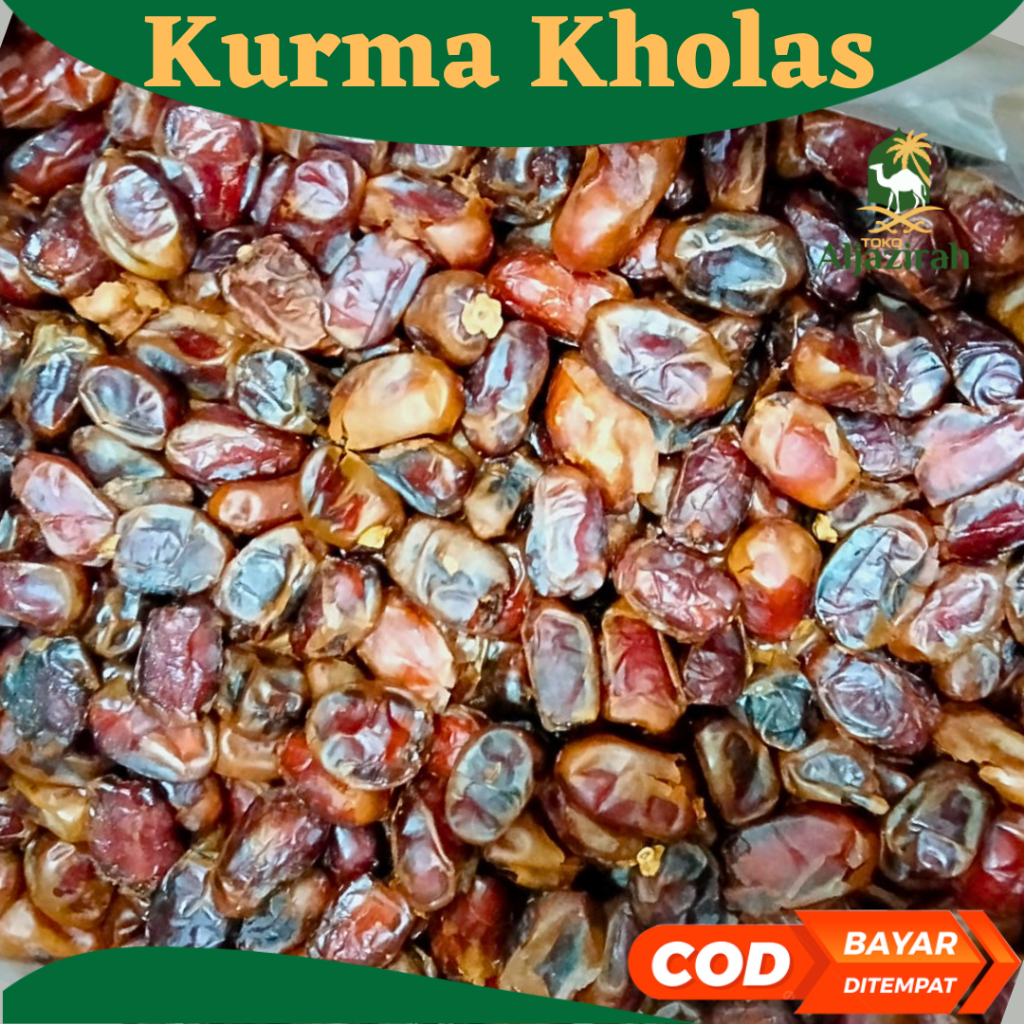 

Kurma KHALAS Dus 10 kg Saad | Kurma Kholas Premium Original Saad | Oleh Oleh Haji dan Umroh