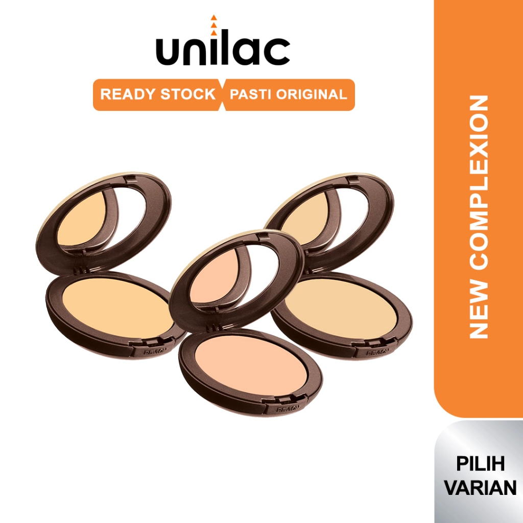 (100% ORI) Revlon New Complexion Two Way Foundation Revlon Alas Bedak Padat Revlon