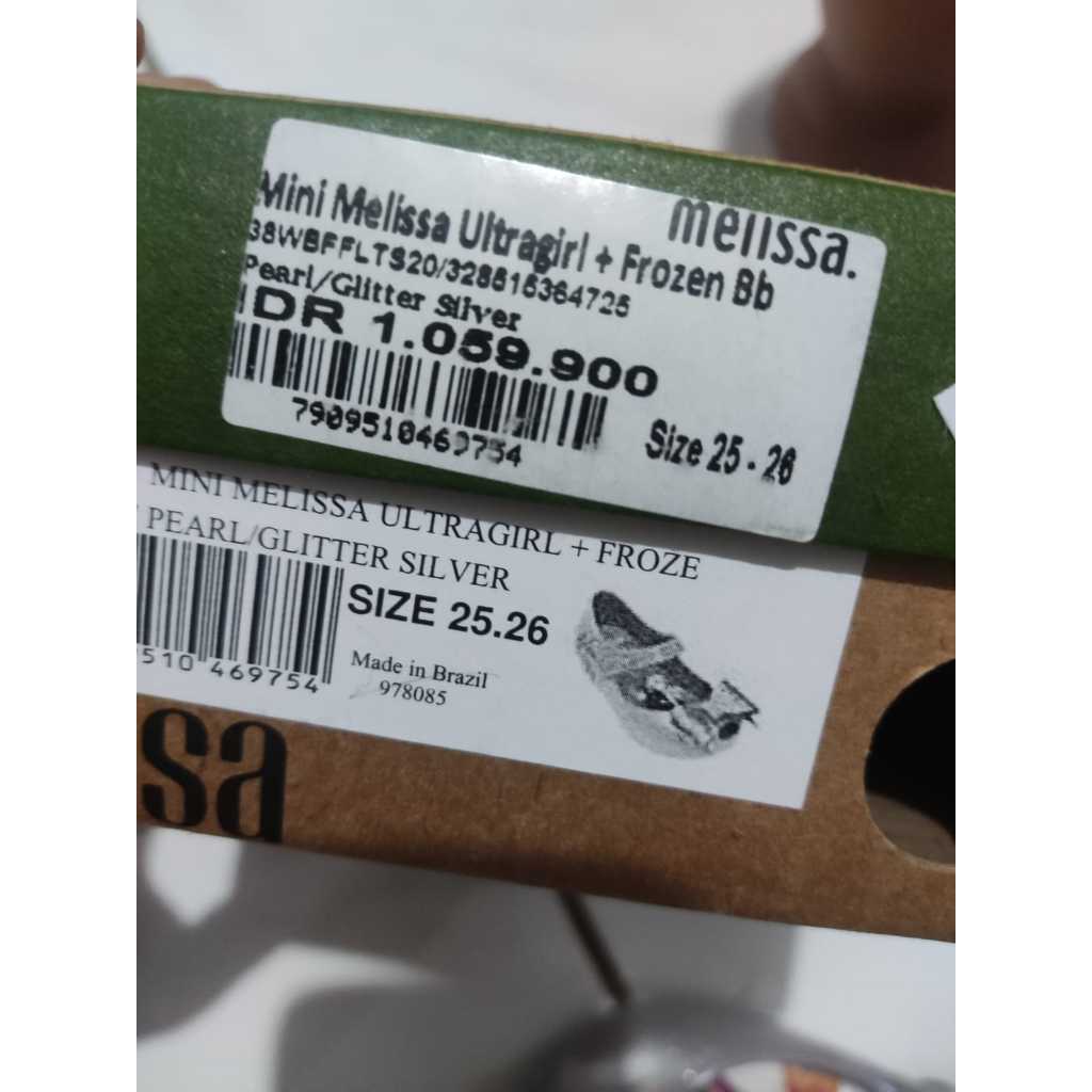 Sepatu anak Mini Melissa