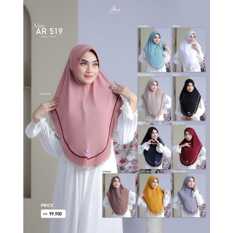 HIJAB ARRAFI AR 519 New JILBAB INSTANT