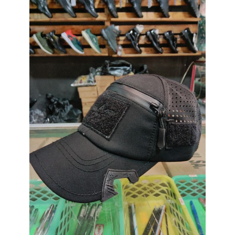 Topi Velcro Tactical Polos dan Resleting Topi Punisher Topi Premium Topi TNI /POLRI