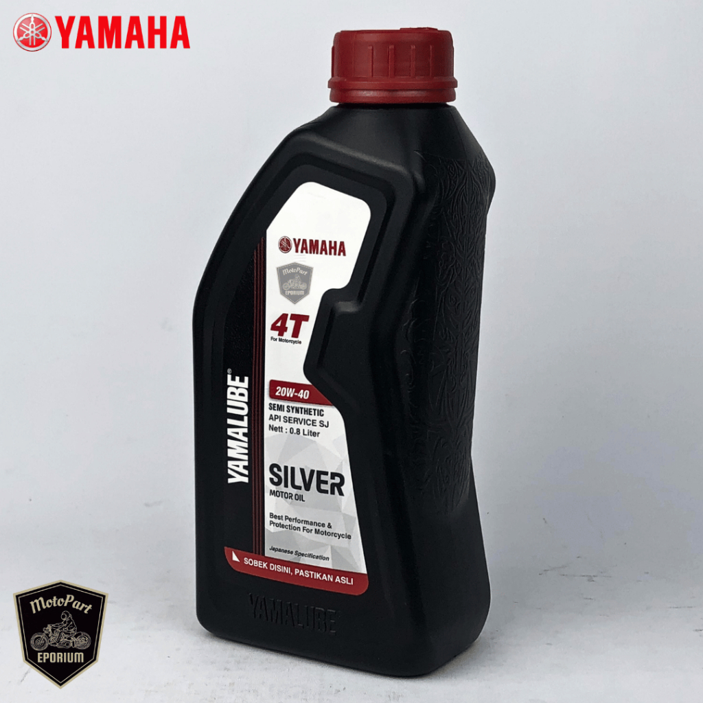 YAMAHA YAMALUBE Silver Motor Oil 0,8L | OLI MESIN YAMALUBE SILVER 800ml