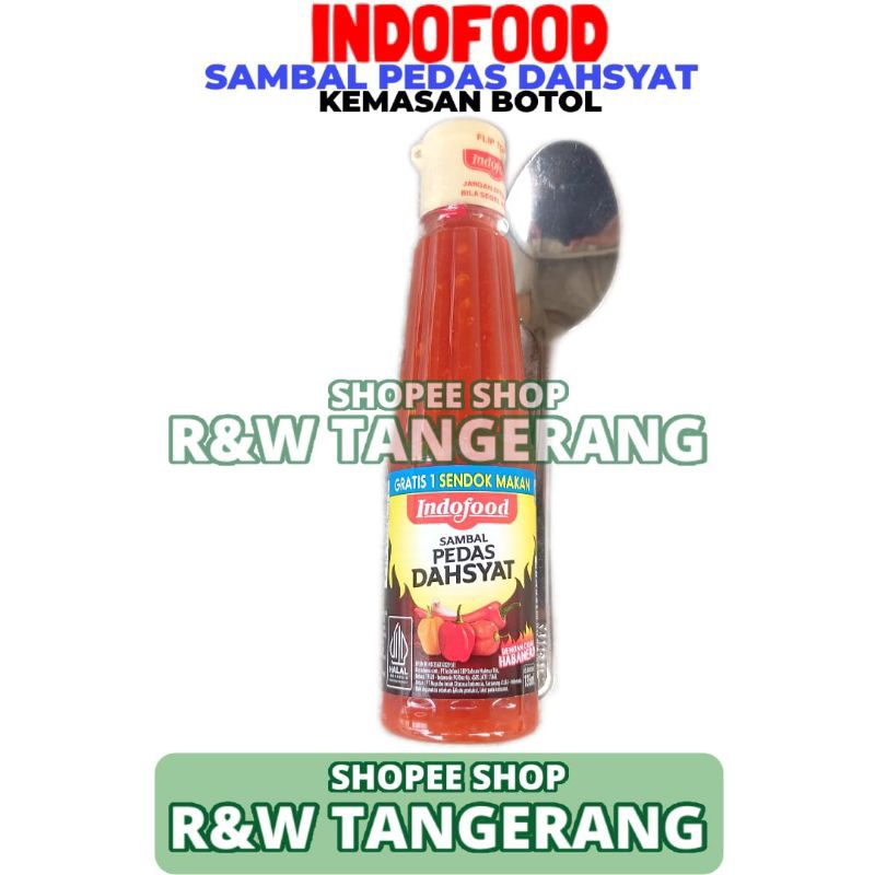 

Sambal Pedas Dahsyat Indofood 135ml Kemasan Botol