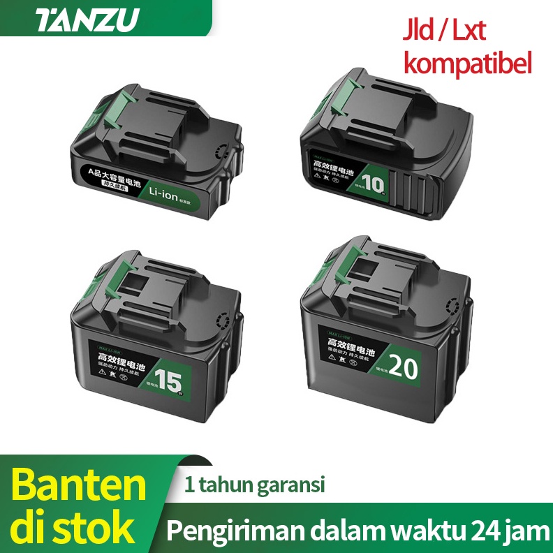KODE W3B4 In stok Tanzu MT21V Lithium Baterai Baterai Penggantian untuk Aksesoris Tanzu Makita