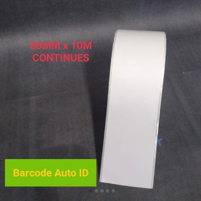 

LABEL STICKER THERMAL 80X10M EPSON TM-T82 MOKAPOS (CONTINUES)