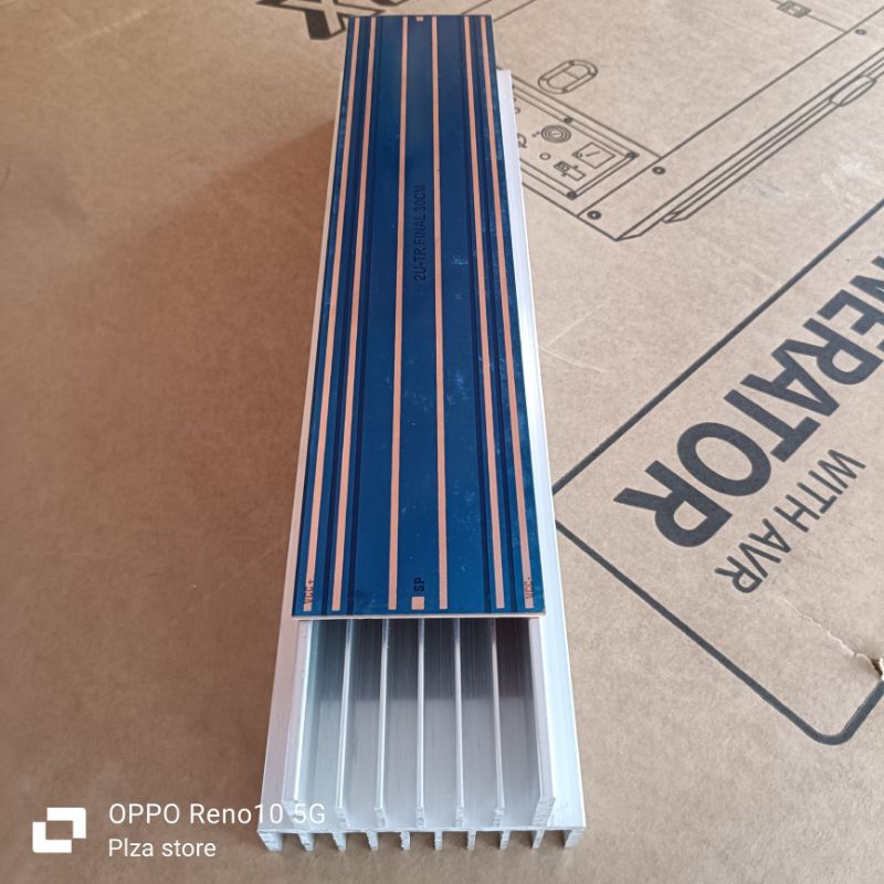 PCB FINAL LINE/PCB GARIS STRIP TR FINAL 2U 30CM PERTINAK